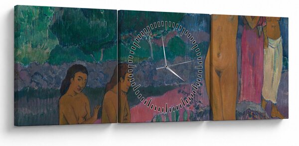 Obraz - Paul Gauguin, The Invocation, reprodukcje (z zegarem) (90x30 cm)