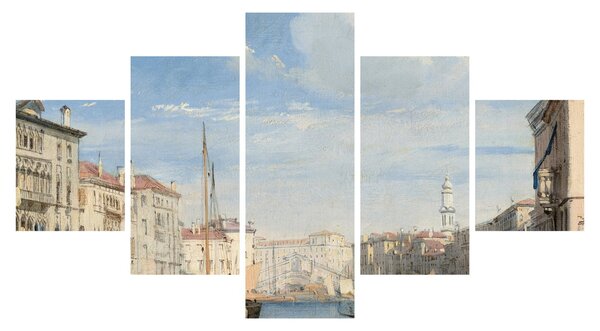 Obraz - Richard Parkes Bonington, The Grand Canal, reprodukcje (125x70 cm)