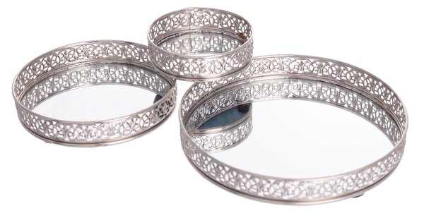 Komplet tac Judith 3szt. silver