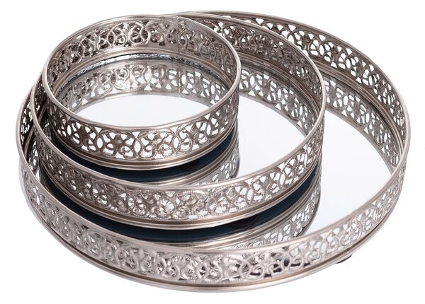 Komplet tac Judith 3szt. silver