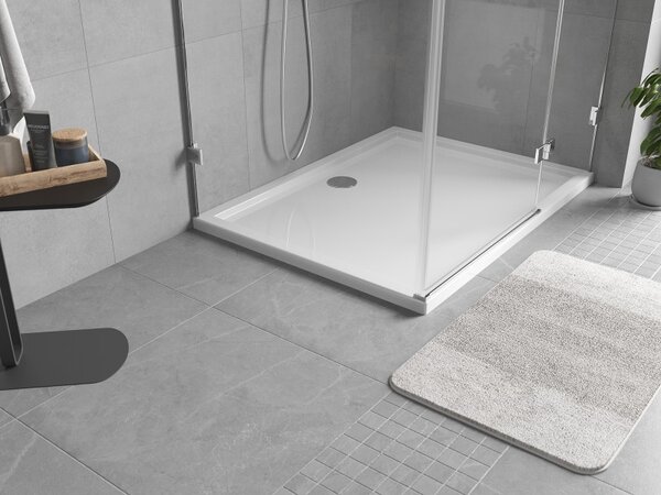 Mexen Flow brodzik prostokątny slim 95 x 70 cm, biały połysk - 46R107095