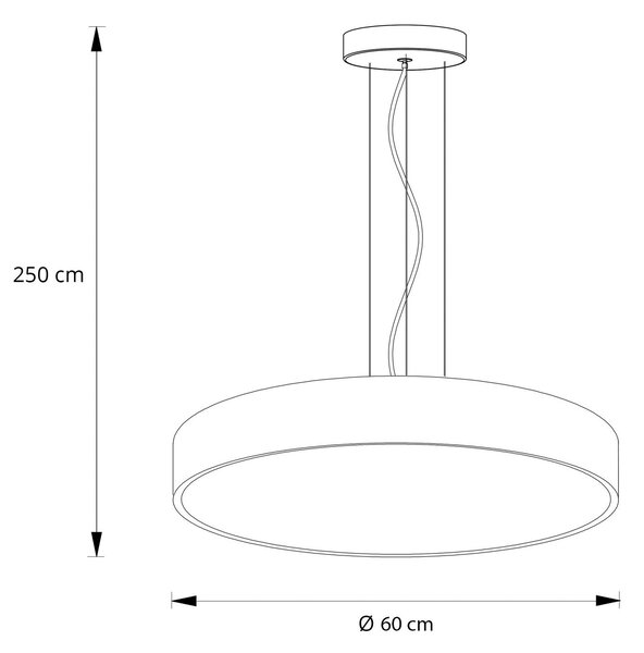 Lampa wisząca Vanida Arcchio, możliwość ściemniania, czarny, kuchnia, aluminium, nowoczesny