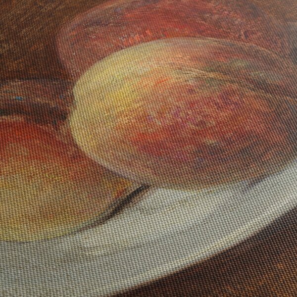 Obraz - Henri Fantin-Latour, Three Peaches on a Plate, reprodukcje (125x70 cm)