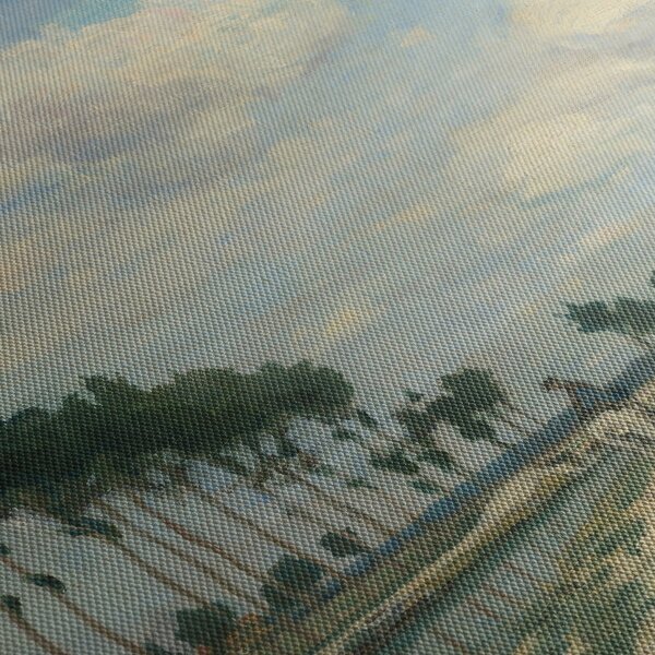 Obraz - Johan Barthold Jongkind, The Towpath, reprodukcje (170x50 cm)