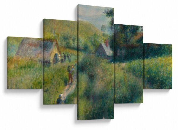 Obraz - Auguste Renoir, The Mussel Harvest, reprodukcje (125x70 cm)