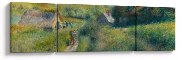 Obraz - Auguste Renoir, The Mussel Harvest, reprodukcje (170x50 cm)
