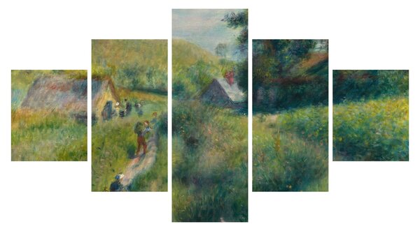 Obraz - Auguste Renoir, The Mussel Harvest, reprodukcje (125x70 cm)