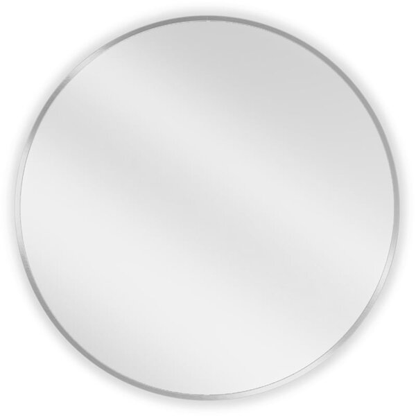 Mexen Loft lustro łazienkowe okragłe 70 cm, rama inox - 9850-070-070-000-10