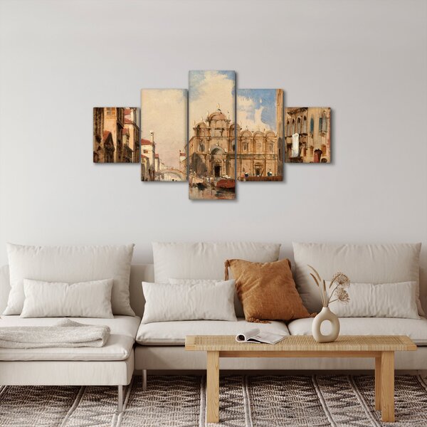 Obraz - Jules-Romain Joyant, The Scuola di San Marco, Venice, reprodukcje (125x70 cm)
