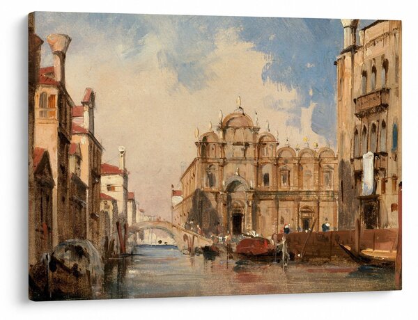 Obraz - Jules-Romain Joyant, The Scuola di San Marco, Venice, reprodukcje (70x50 cm)