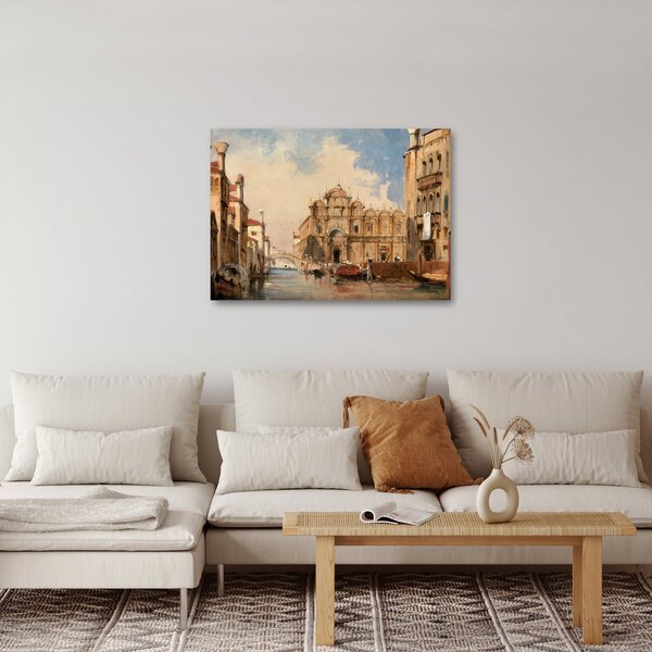 Obraz - Jules-Romain Joyant, The Scuola di San Marco, Venice, reprodukcje (70x50 cm)