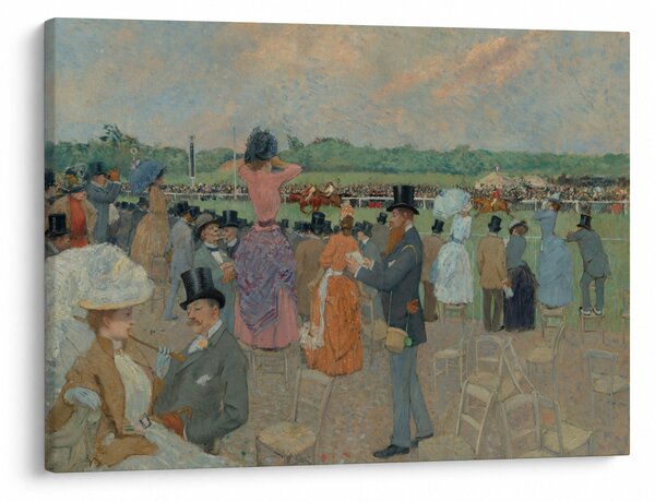 Obraz - Jean-Louis Forain, The Races at Longchamp, reprodukcje (70x50 cm)