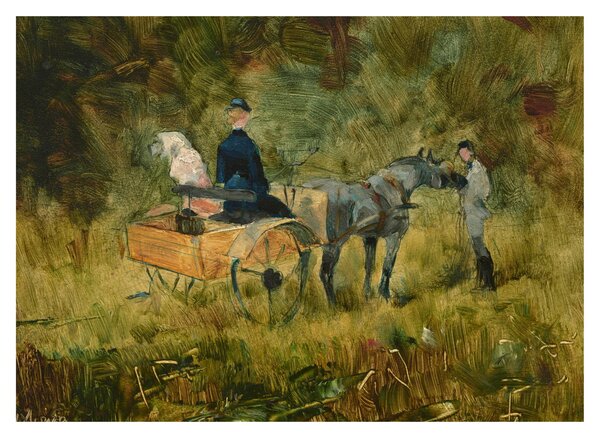 Obraz - Henri de Toulouse-Lautrec, The Trap, reprodukcje (70x50 cm)