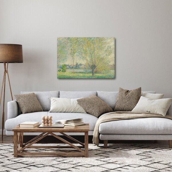 Obraz - Claude Monet, The Willows, reprodukcje (70x50 cm)