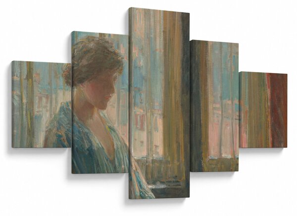 Obraz - Childe Hassam, The New York Window, reprodukcje (125x70 cm)