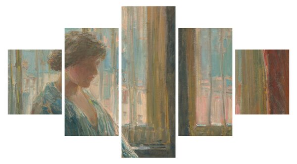 Obraz - Childe Hassam, The New York Window, reprodukcje (125x70 cm)