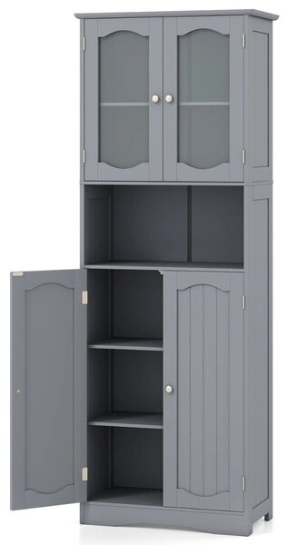 Wysoka szafka wolnostojąca kredens 164 cm