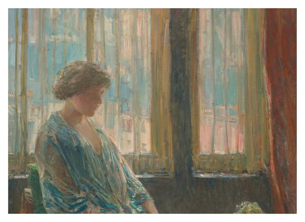 Obraz na szkle - Childe Hassam, The New York Window, reprodukcje (70x50 cm)