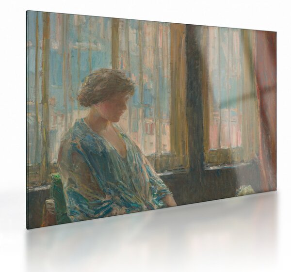 Obraz na szkle - Childe Hassam, The New York Window, reprodukcje (70x50 cm)