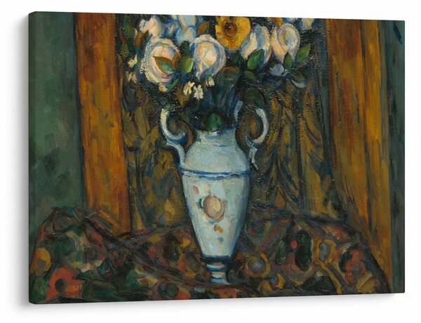 Obraz - Paul Cézanne, Vase of Flowers, reprodukcje (70x50 cm)