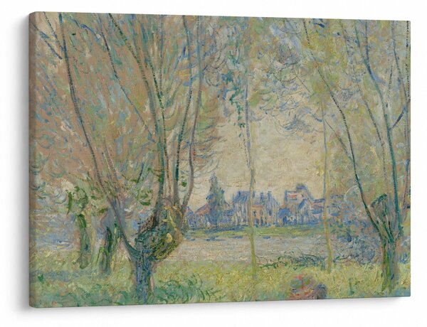 Obraz - Claude Monet, Woman Seated under the Willows, reprodukcje (70x50 cm)