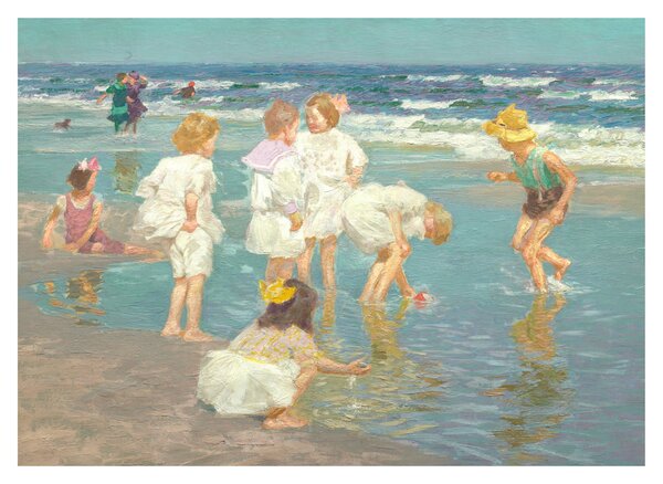 Obraz - Edward Henry Potthast, A Holiday, reprodukcje (70x50 cm)