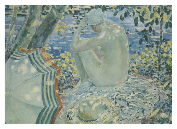Obraz - Frederick Carl Frieseke, On the Bank, reprodukcje (70x50 cm)