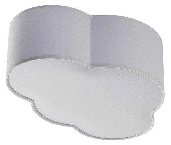 Lampa sufitowa Cloud TK Lighting, możliwość ściemniania, biały / opal, salon / jadalnia, tkanina / materiał / jedwab, młodzieżowy