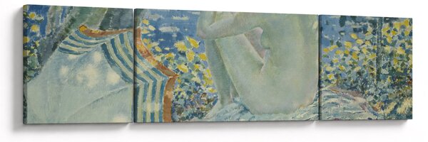 Obraz - Frederick Carl Frieseke, On the Bank, reprodukcje (170x50 cm)