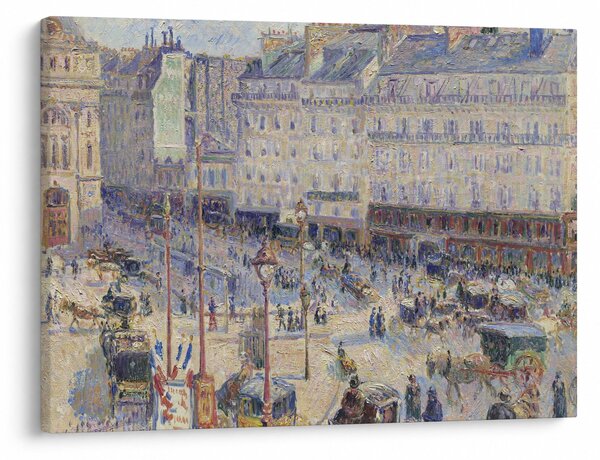 Obraz - Camille Pissarro, The Place du Havre, reprodukcje (70x50 cm)