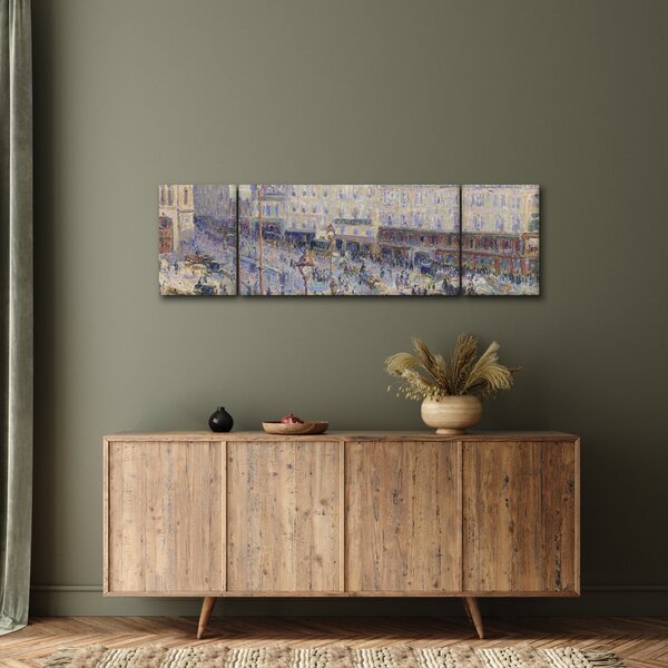 Obraz - Camille Pissarro, The Place du Havre, reprodukcje (170x50 cm)