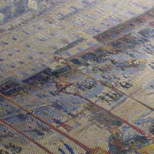 Obraz - Camille Pissarro, The Place du Havre, reprodukcje (125x70 cm)