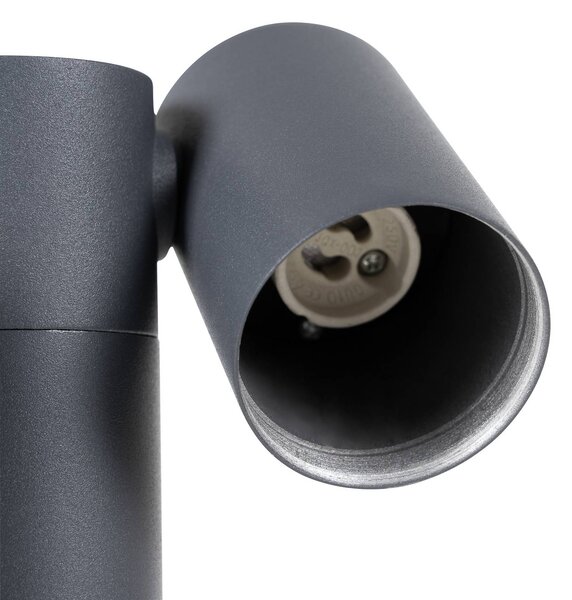 Lampa ogrodowa stojąca Tulimar PRIOS, możliwość ściemniania, czarny, aluminium, nowoczesny