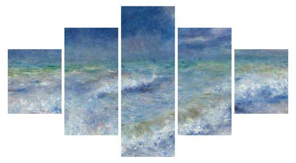 Obraz - Pierre-Auguste Renoir, Seascape, reprodukcje (125x70 cm)