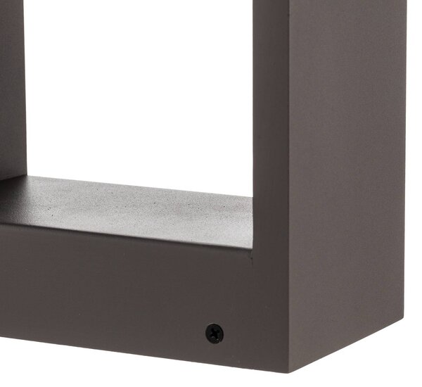 Słupek oświetleniowy LED Emima Lindby, czarny, aluminium, nowoczesny