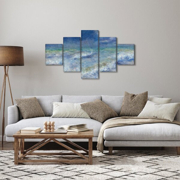 Obraz - Pierre-Auguste Renoir, Seascape, reprodukcje (125x70 cm)