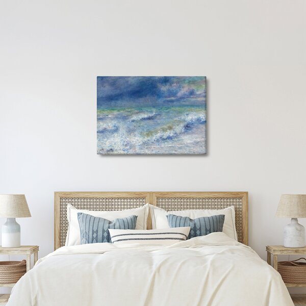 Obraz - Pierre-Auguste Renoir, Seascape, reprodukcje (70x50 cm)