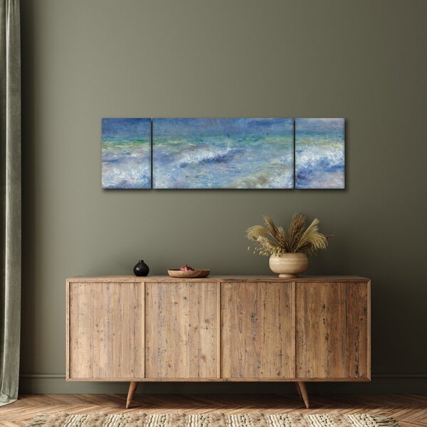 Obraz - Pierre-Auguste Renoir, Seascape, reprodukcje (170x50 cm)