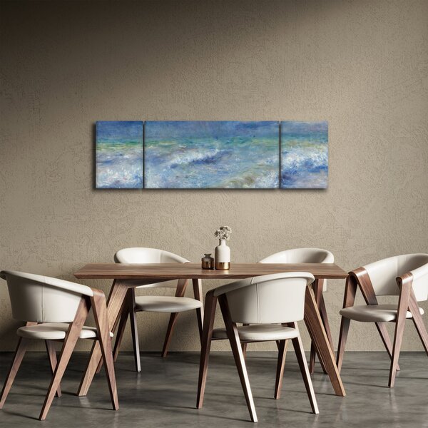 Obraz - Pierre-Auguste Renoir, Seascape, reprodukcje (170x50 cm)