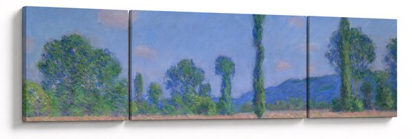 Obraz - Claude Monet, Poppy Field (Giverny), reprodukcje (170x50 cm)