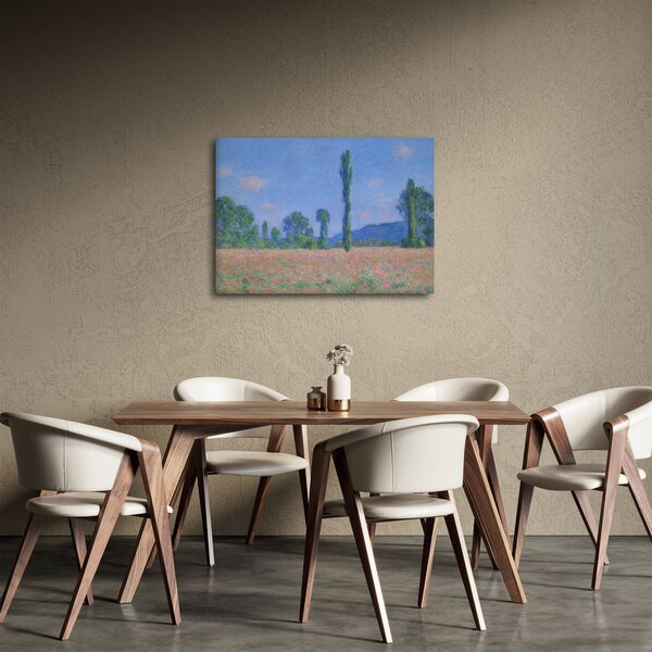 Obraz - Claude Monet, Poppy Field (Giverny), reprodukcje (70x50 cm)