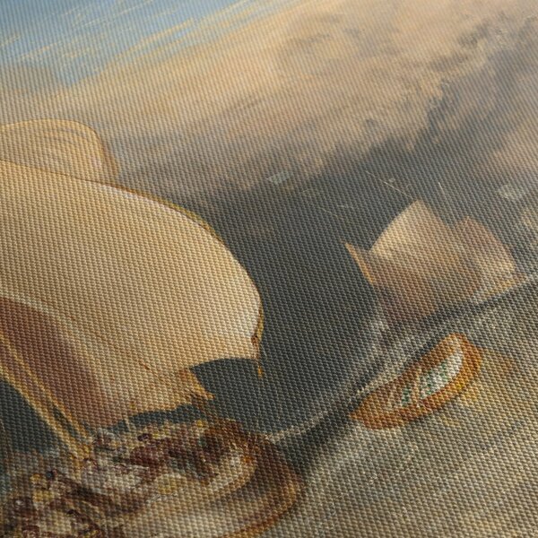 Obraz - William Turner, Fishing Boats with Hucksters Bargaining for Fish, reprodukcje (170x50 cm)