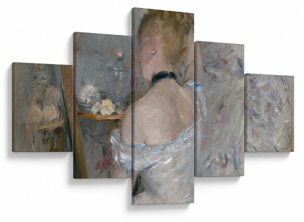 Obraz - Berthe Morisot, Woman at Her Toilette, reprodukcje (125x70 cm)