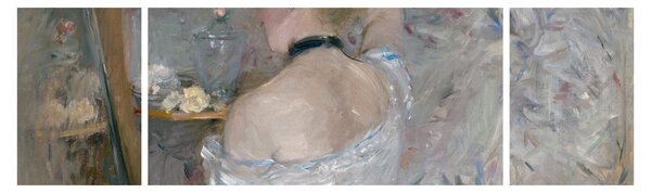 Obraz - Berthe Morisot, Woman at Her Toilette, reprodukcje (170x50 cm)