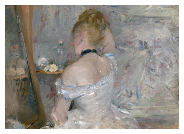Obraz - Berthe Morisot, Woman at Her Toilette, reprodukcje (70x50 cm)