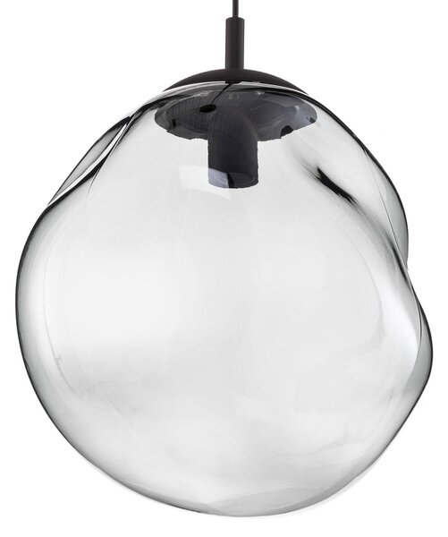 Lampa wisząca szklana Sol TK Lighting, możliwość ściemniania, przezroczysty / transparentny, salon / jadalnia, szkło, nowoczesny