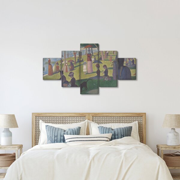 Obraz - Georges Seurat, A Sunday on La Grande Jatte, reprodukcje (125x70 cm)