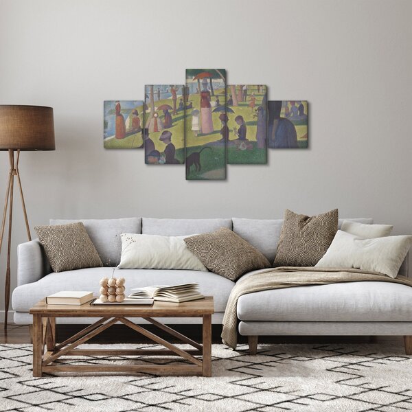 Obraz - Georges Seurat, A Sunday on La Grande Jatte, reprodukcje (125x70 cm)