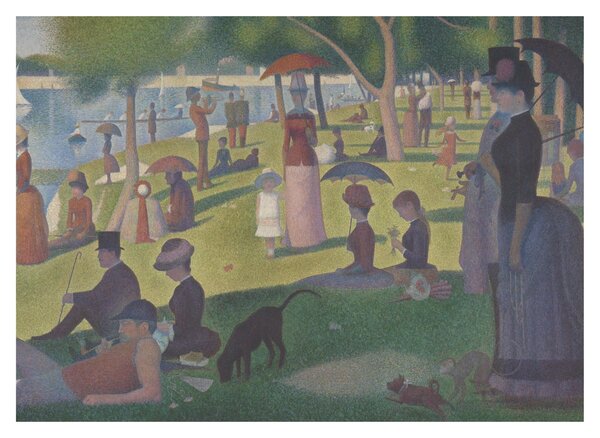 Obraz - Georges Seurat, A Sunday on La Grande Jatte, reprodukcje (70x50 cm)