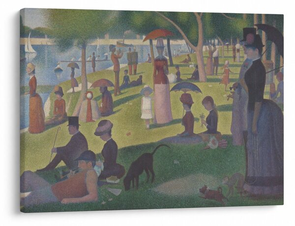 Obraz - Georges Seurat, A Sunday on La Grande Jatte, reprodukcje (70x50 cm)